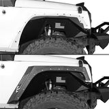 Jeep JK Black Front Inner Fender LinerS for 2007-2018 Jeep Wrangler JK - ultralisk4x4 ul2069 4