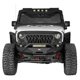 Jeep JK Front Bumper & Rear Bumper w/Tire Carrier Combo Kit for 2007-2018 Jeep Wrangler JK JKU - Ultralisk 4x4 ULB.2031+2029 3