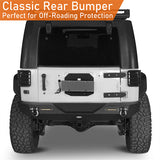Blade Front Bumper & Different Trail Rear Bumper Combo Kit for 2007-2018 Jeep Wrangler JK JKU - Ultralisk 4x4 ULB.2031+2030 9