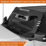 Bronco Madmax Windshield Frame Cover Amor Set w/LED Light Bar For 2021-2023 Ford Bronco - ultralisk4x4 ul8919s 10