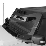 Bronco Madmax Windshield Frame Cover Body Amor w/4 LED Light For 2021-2023 Ford Bronco - ultralisk4x4 ul8918s 7