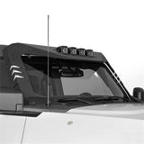 Bronco Madmax Windshield Frame Cover Body Amor w/4 LED Light For 2021-2023 Ford Bronco - ultralisk4x4 ul8918s 9