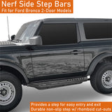 Ford Bronco 2-Door Nerf Side Step Bars 4x4 Truck Parts - Ultralisk4x4 UL8926S 6