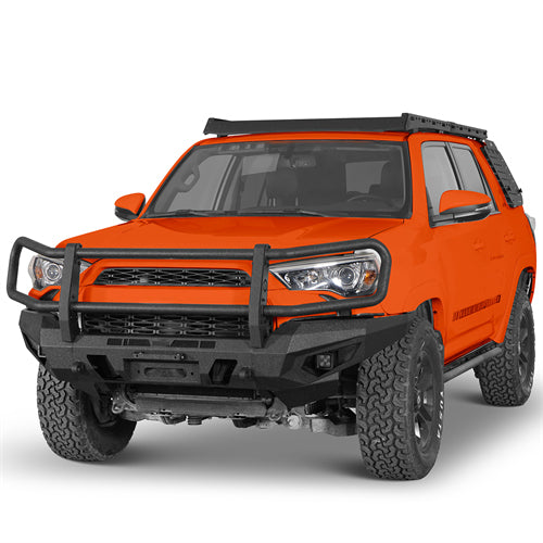 ExplorerX Front Bumper w/ Grille Guard For 2014-2024 Toyota 4Runner - Ultralisk4x4