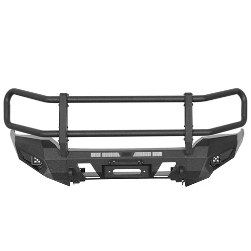 ExplorerX Front Bumper w/ Grille Guard For 2014-2024 Toyota 4Runner - Ultralisk4x4