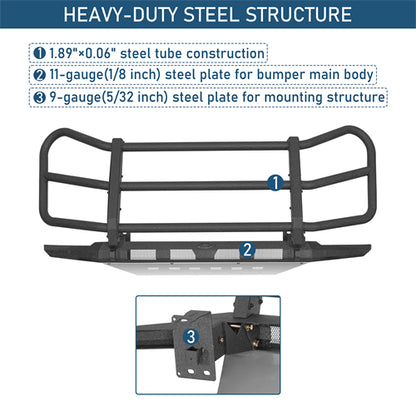 Magnus Front Bumper For 2003-2010 Porsche Cayenne 955 957 - Ultralisk4x4