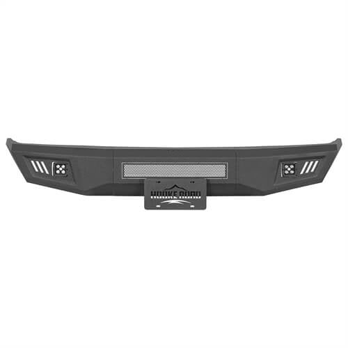 Road Trip Front Bumper w/ LED spotlights included For 1988-1998 Chevy C/K 1500/2500/3500 & GMC Sierra 1500/2500/3500 - Ultralisk4x4