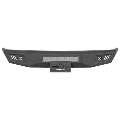 Road Trip Front Bumper w/ LED spotlights included For 1988-1998 Chevy C/K 1500/2500/3500 & GMC Sierra 1500/2500/3500 - Ultralisk4x4