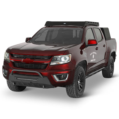 Blink Stubby Front Bumper w/LED Spotlight Bar For 2015-2020 Chevy Colorado(Excluding ZR2 Models) - Ultralisk4x4