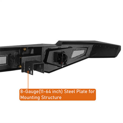 Aftermarket Front Bumper w/ LED spotlights included For 2007-2013 Chevy Silverado 1500 2nd Generation - Ultralisk4x4