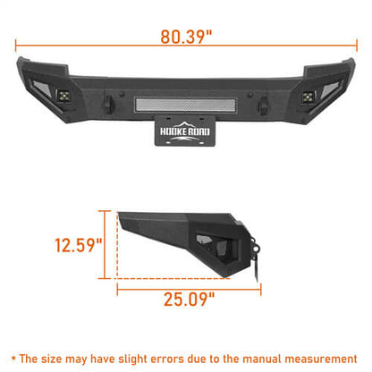 Off-Road Guardian Ⅰ Front Bumper For 2014-2015 Chevy Silverado 1500 - Ultralisk4x4
