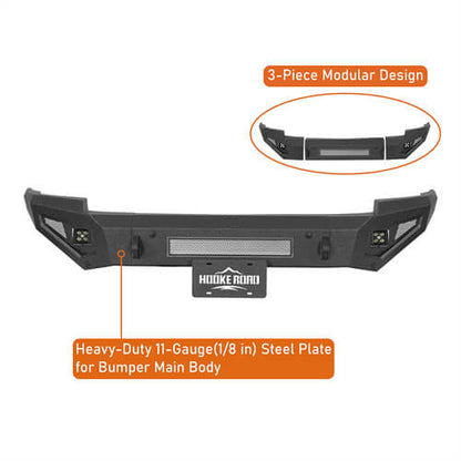 Off-Road Guardian Ⅰ Front Bumper For 2014-2015 Chevy Silverado 1500 - Ultralisk4x4