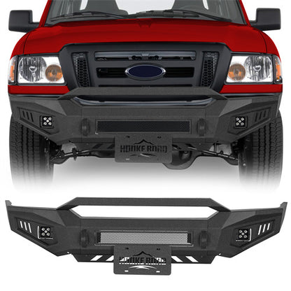 Front Bumper w/ LED Spotlights Included For 1998-2011 Ford Ranger - Ultralisk4x4