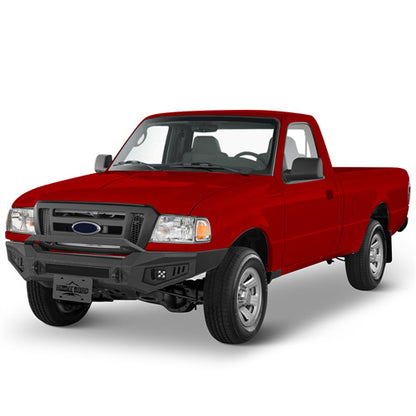 Front Bumper w/ LED Spotlights Included For 1998-2011 Ford Ranger - Ultralisk4x4