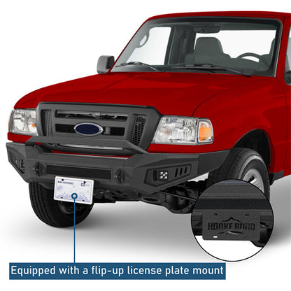 Front Bumper w/ LED Spotlights Included For 1998-2011 Ford Ranger - Ultralisk4x4