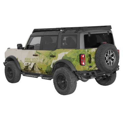Baja Tubular Rear Bumper For 2021-2026 Ford Bronco(Excluding Bronco Sport & Raptor) - Ultralisk4x4