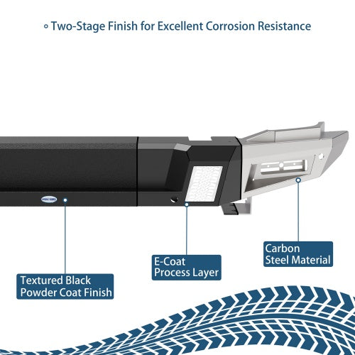 Classic Rear Bumper For Ford Bronco 2021-2026(Excluding Bronco Sport & Raptor)- Ultralisk4x4