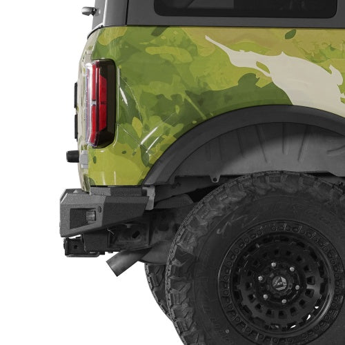 Classic Rear Bumper For Ford Bronco 2021-2026(Excluding Bronco Sport & Raptor)- Ultralisk4x4