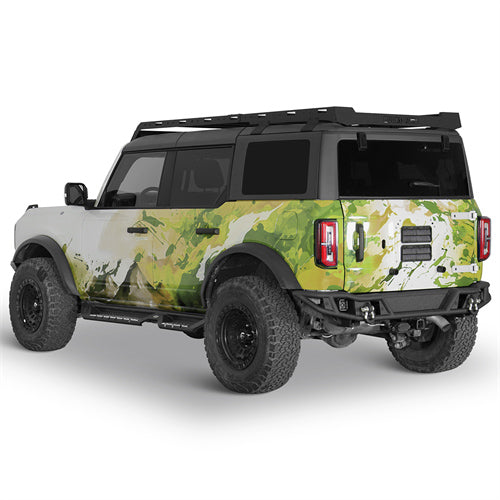 Tubular Rear Bumper For 2021-2026 Ford Bronco Excluding Raptor - Ultralisk4x4