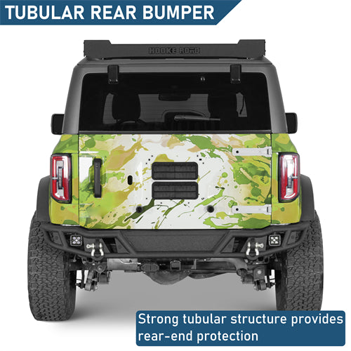 Tubular Rear Bumper For 2021-2026 Ford Bronco Excluding Raptor - Ultralisk4x4