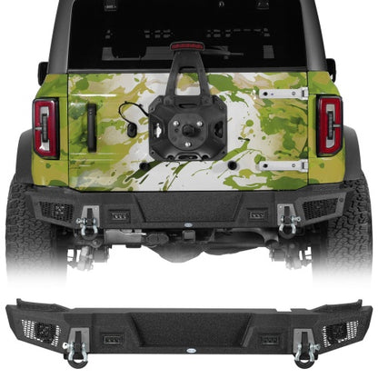 Startum Rear Bumper For 2021-2026 Ford Bronco(Excluding Bronco Sport & Raptor) - Ultralisk4x4