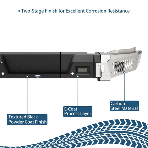 Startum Rear Bumper For 2021-2026 Ford Bronco(Excluding Bronco Sport & Raptor) - Ultralisk4x4
