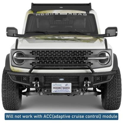 Tubular Front Bumper For 2021-2026 Ford Bronco(Excluding Bronco Sport & Raptor) - Ultralisk4x4