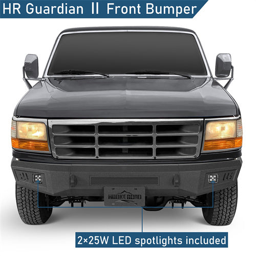Aftermarket Front Bumper For 1992-1996 Ford Bronco F-150 F-250 F-350 - Ultralisk4x4