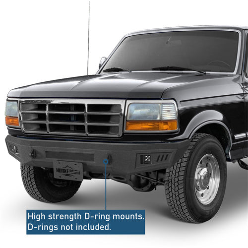 Aftermarket Front Bumper For 1992-1996 Ford Bronco F-150 F-250 F-350 - Ultralisk4x4