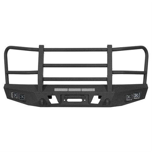 agnus Front Bumper w/ Grille Guard For 2015-2017 Ford F-150 (Excluding Raptor) - Ultralisk4x4