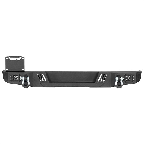 Aftermarket Front & Rear Bumper w/ LED Lights For 1976-1986 Jeep CJ-5 CJ-7 CJ-8 Scrambler - Ultralisk4x4