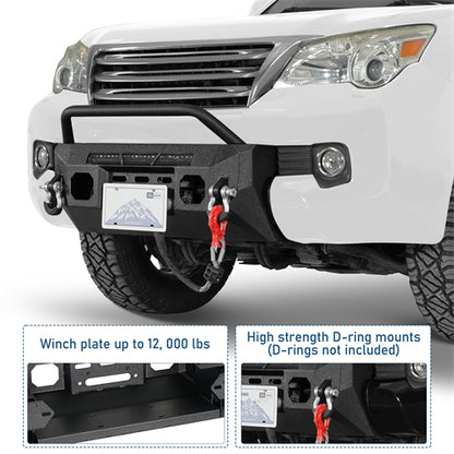 Blink Stubby Front Bumper For 2010-2013  Lexus GX460 - Ultralisk4x4