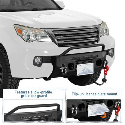 Blink Stubby Front Bumper For 2010-2013  Lexus GX460 - Ultralisk4x4