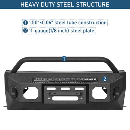 Blink Stubby Front Bumper For 2010-2013  Lexus GX460 - Ultralisk4x4