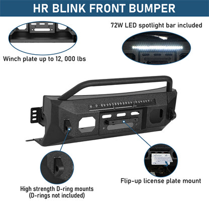 Blink Stubby Front Bumper For 2010-2013  Lexus GX460 - Ultralisk4x4