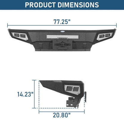 Guardian Ⅰ Full-Width Front Bumper For 1994-2001 Ram 1500 & 1994-2002 Ram 2500/3500 - Ultralisk4x4