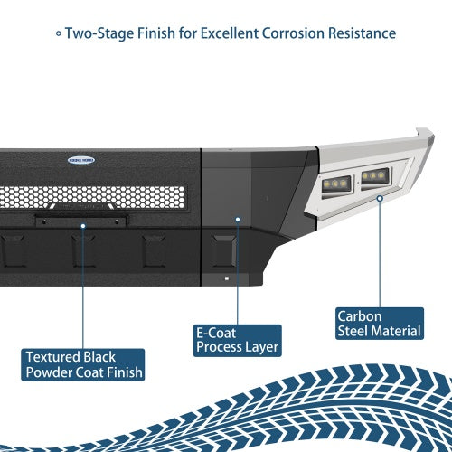 Guardian Ⅰ Full-Width Front Bumper For 1994-2001 Ram 1500 & 1994-2002 Ram 2500/3500 - Ultralisk4x4