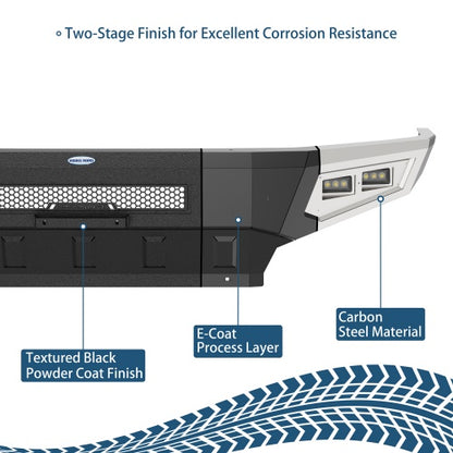 Guardian Ⅰ Full-Width Front Bumper For 1994-2001 Ram 1500 & 1994-2002 Ram 2500/3500 - Ultralisk4x4