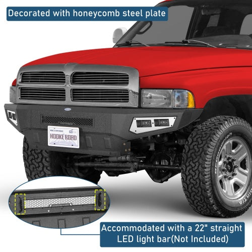 Guardian Ⅰ Full-Width Front Bumper For 1994-2001 Ram 1500 & 1994-2002 Ram 2500/3500 - Ultralisk4x4