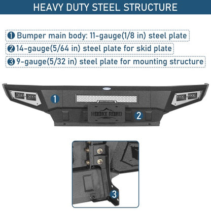Guardian Ⅰ Full-Width Front Bumper For 1994-2001 Ram 1500 & 1994-2002 Ram 2500/3500 - Ultralisk4x4