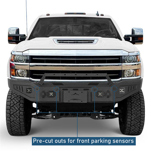 Front Bumper For 2015-2019 Chevy Silverado 2500HD/3500HD - Ultralisk4x4