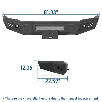 Front Bumper For 2015-2019 Chevy Silverado 2500HD/3500HD - Ultralisk4x4