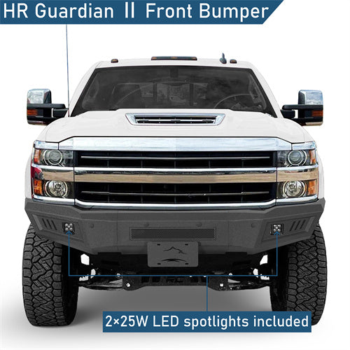 Front Bumper For 2015-2019 Chevy Silverado 2500HD/3500HD - Ultralisk4x4