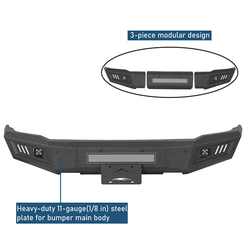 Front Bumper For 2015-2019 Chevy Silverado 2500HD/3500HD - Ultralisk4x4