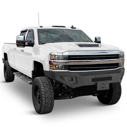 Front Bumper w/ LED Spotlights Included For 2015-2019 Chevy Silverado 2500HD/3500HD - Ultralisk4x4