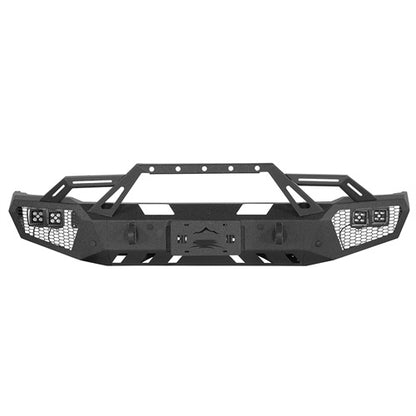 Front Bumper w/ LED Spotlights For 2015-2019 Chevy Silverado 2500HD/3500HD - Ultralisk4x4