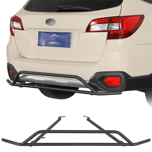 Rear Bumper Rally Tubular Bumper For 2015-2019 Subaru Outback - Ultralisk4x4
