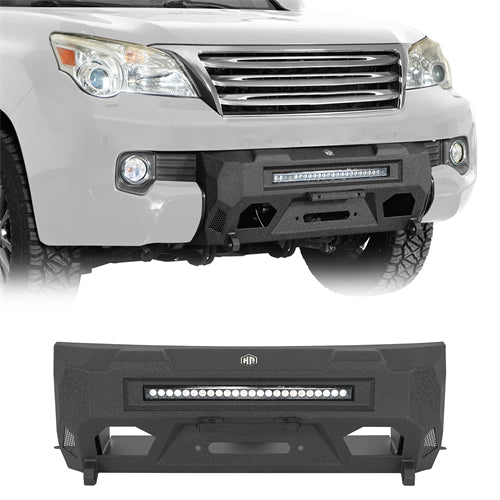 Blink Stubby Front Bumper For 2010-2013  Lexus GX460 - Ultralisk4x4