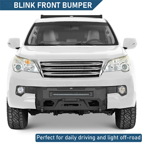 Blink Stubby Front Bumper For 2010-2013  Lexus GX460 - Ultralisk4x4
