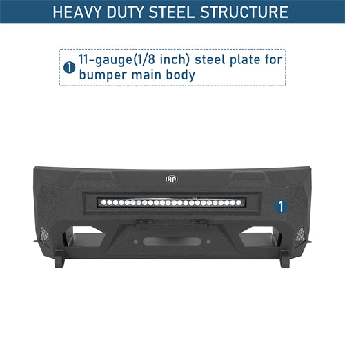 Blink Stubby Front Bumper For 2010-2013  Lexus GX460 - Ultralisk4x4